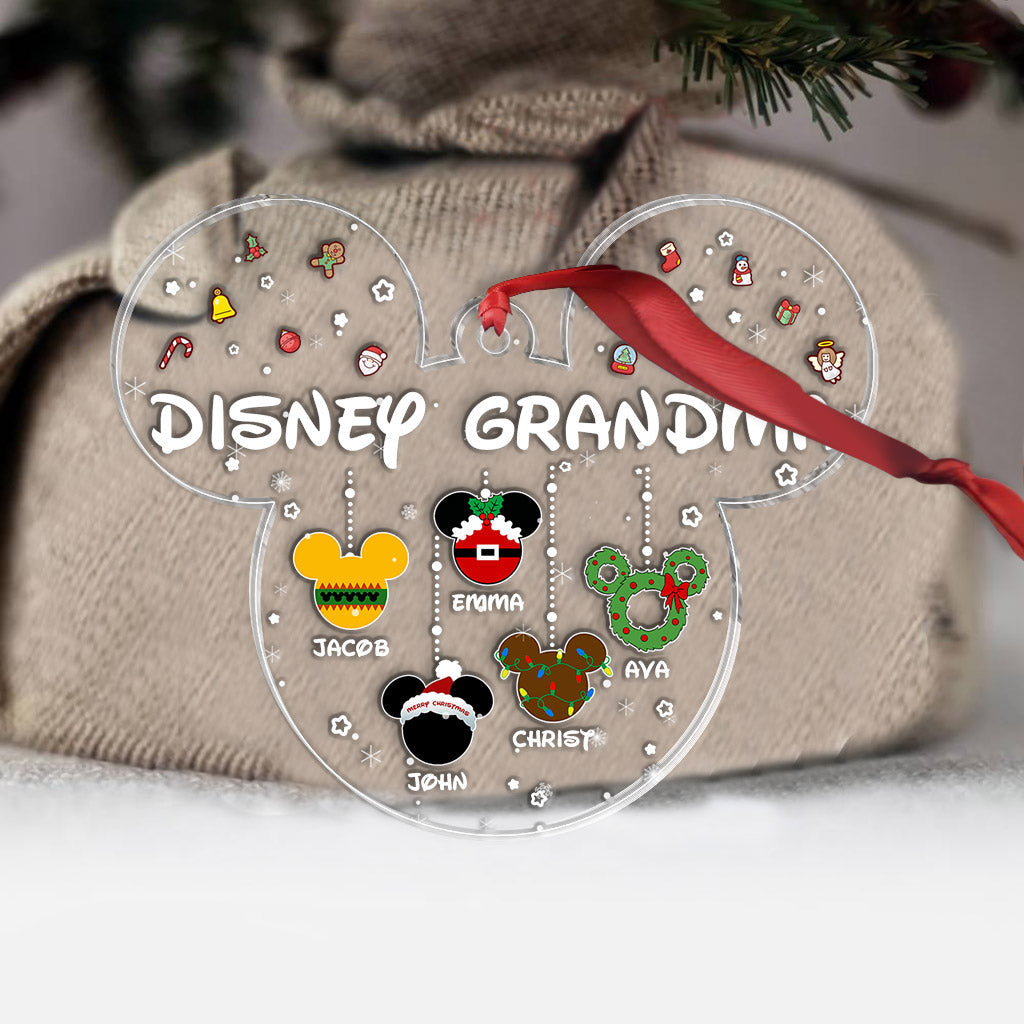 Magical Grandma - Personalized Christmas Transparent Ornament