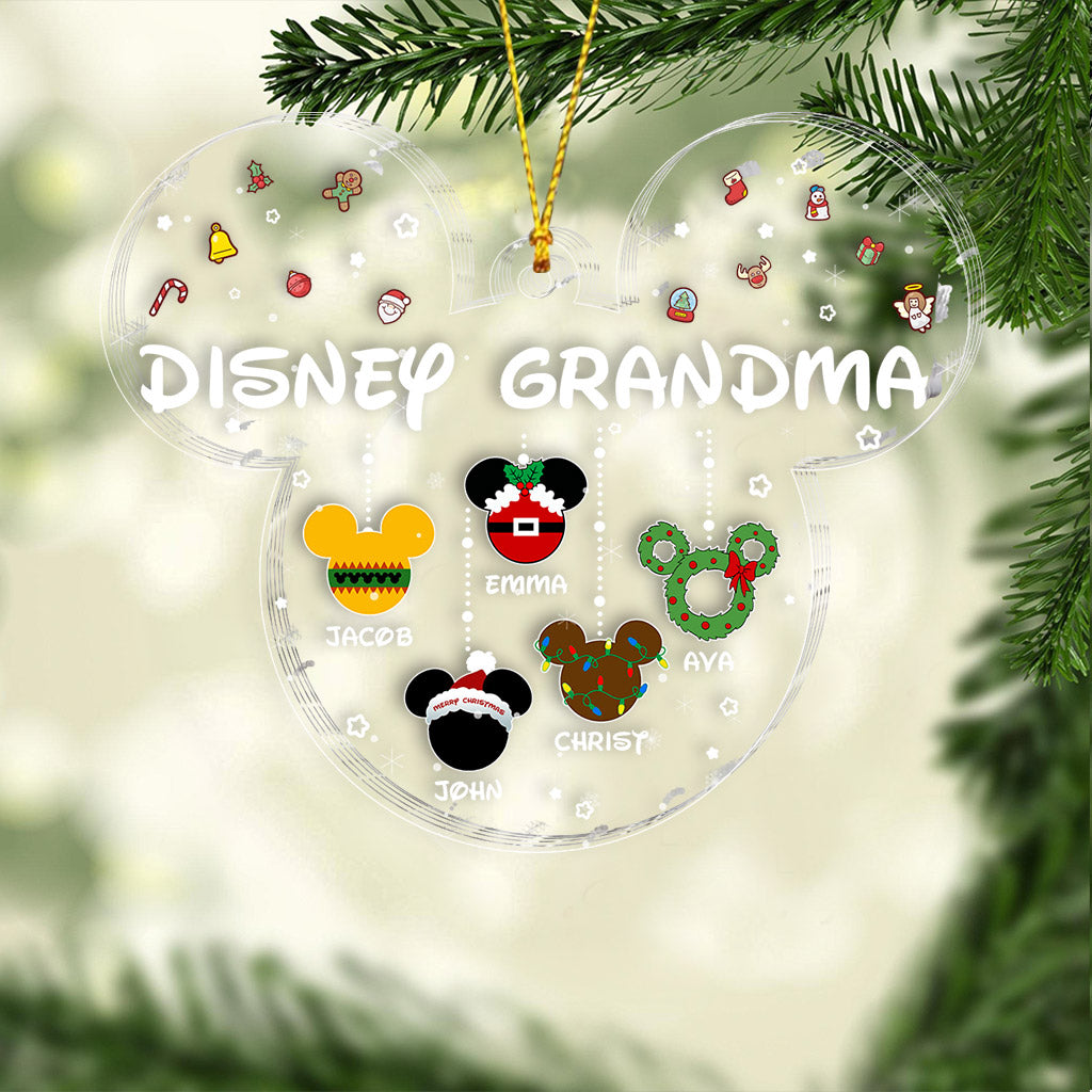 Magical Grandma - Personalized Christmas Transparent Ornament