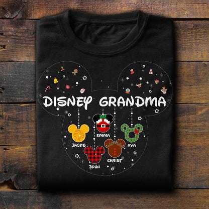 Magical Grandma - Personalized Christmas T-shirt and Hoodie