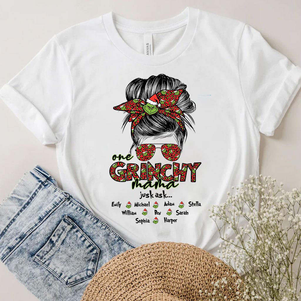 Mom Life - Personalized Christmas T-shirt and Hoodie