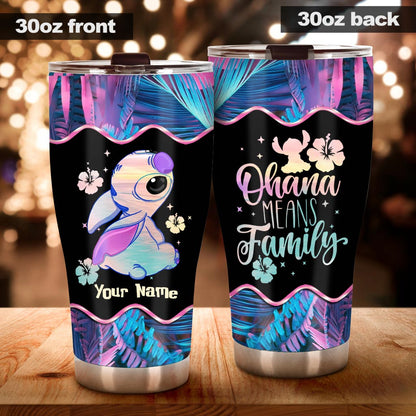 Ohana Means Family - Personalized Ohana Tumbler