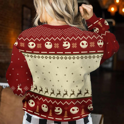 I Don't Do Matching Sweaters - Personalized Christmas Nightmare Sweater