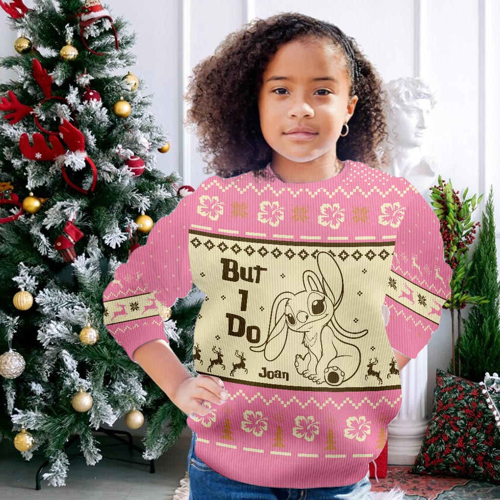 I Don't Do Matching Sweaters - Personalized Christmas Ohana Sweater