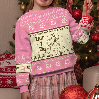 I Don't Do Matching Sweaters - Personalized Christmas Ohana Sweater