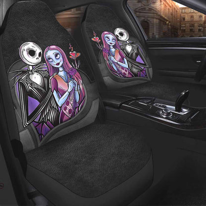 Nightmare Couple - Personalized Nightmare Seat Covers