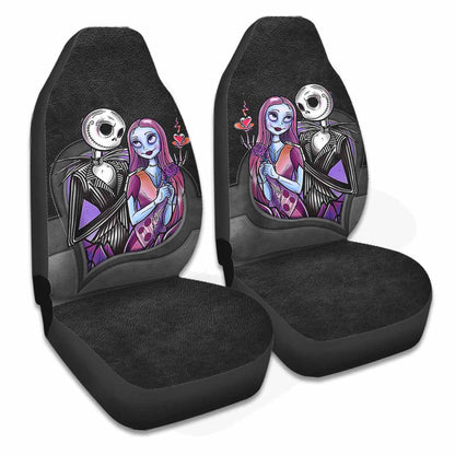 Nightmare Couple - Personalized Nightmare Seat Covers