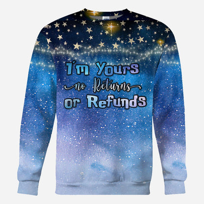 I'm Yours Galaxy Ohana - Personalized Couple Ohana All Over T-shirt and Hoodie