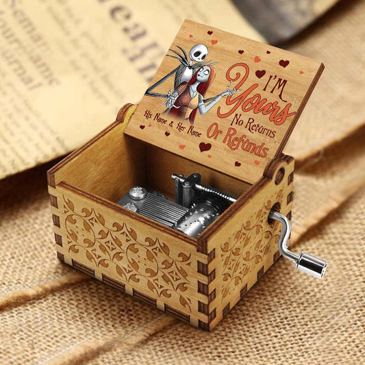 I'm Yours - Personalized Nightmare Hand Crank Music Box