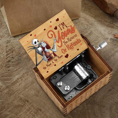 I'm Yours - Personalized Nightmare Hand Crank Music Box