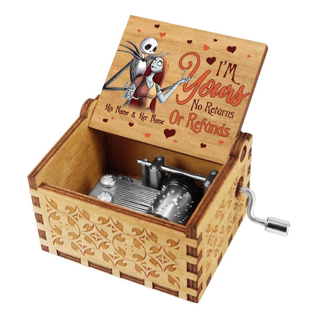 I'm Yours - Personalized Nightmare Hand Crank Music Box