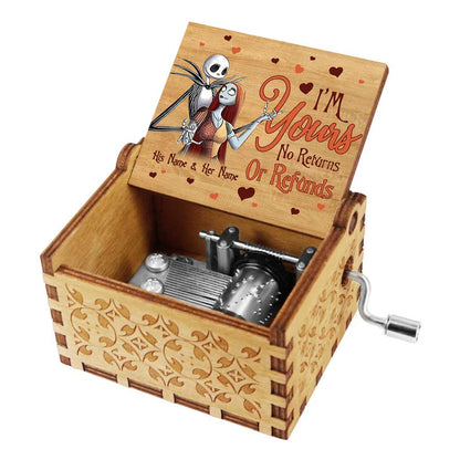 I'm Yours - Personalized Nightmare Hand Crank Music Box