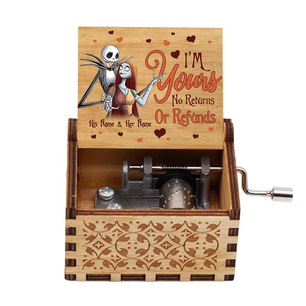 I'm Yours - Personalized Nightmare Hand Crank Music Box