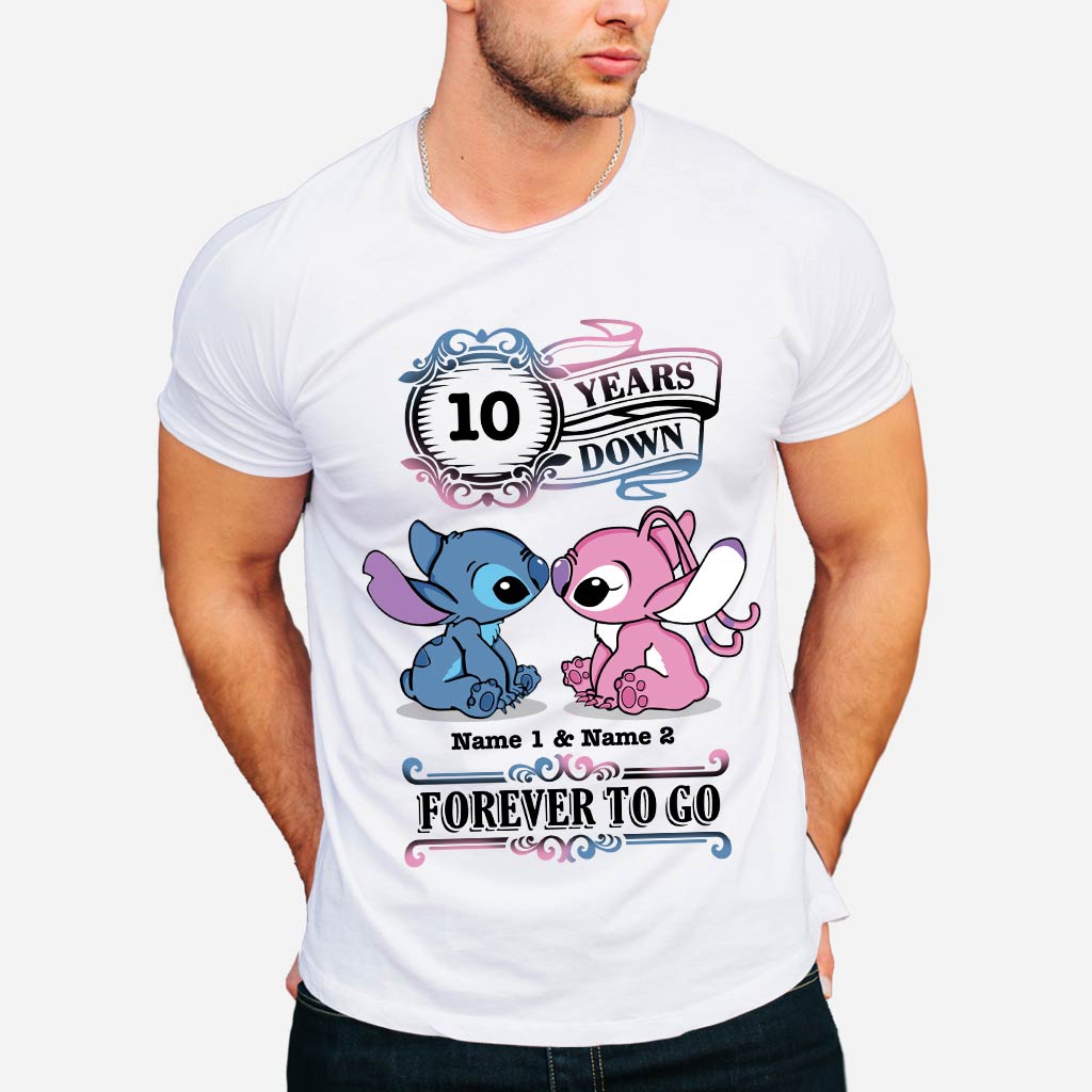 Forever To Go - Personalized Couple T-shirt and Hoodie