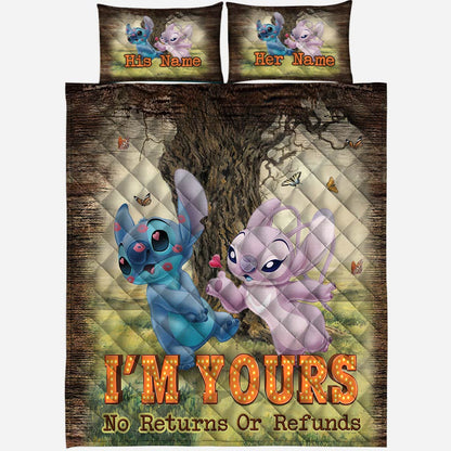 I'm Yours - Personalized Quilt Set