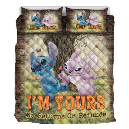 I'm Yours - Personalized Quilt Set