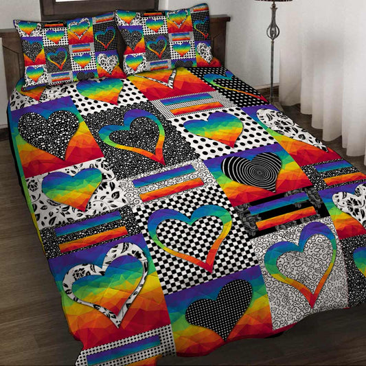 Love Is Love - LGBT Support Quilt Bed Set