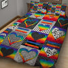 Love Is Love - LGBT Support Quilt Bed Set
