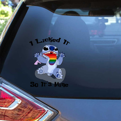 I Licked It LGBT Support - Decal Full