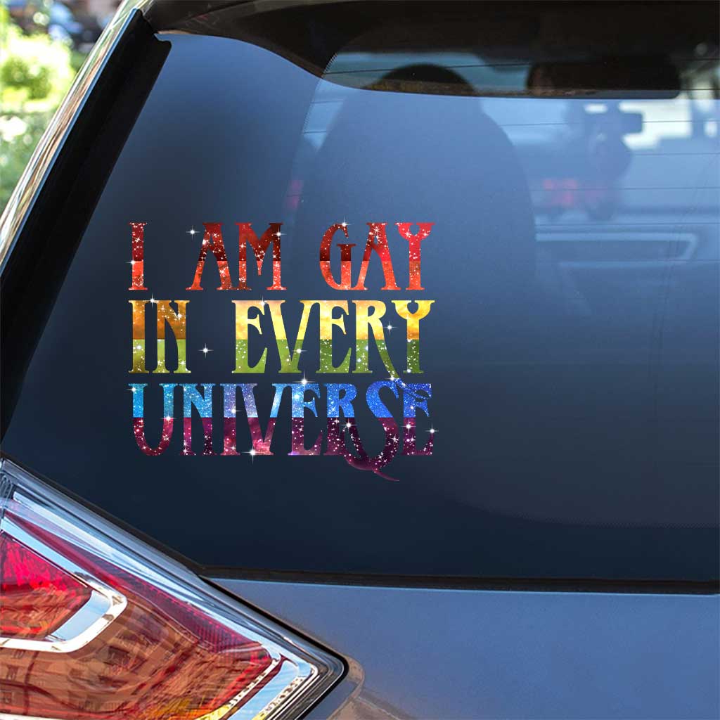 In Every Universe - LGBT Support Decal Full