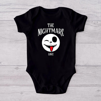 Father Of Nightmare - Personalized Father T-shirt And Baby Onesie