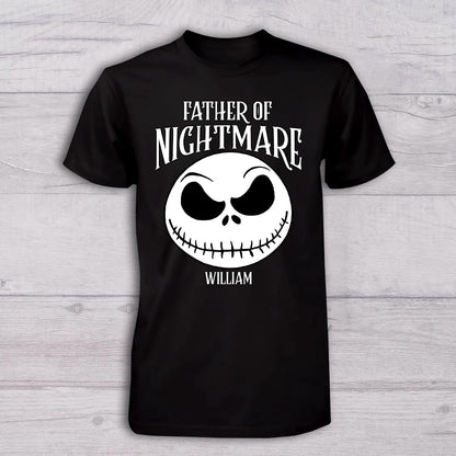 Father Of Nightmare - Personalized Father T-shirt And Baby Onesie