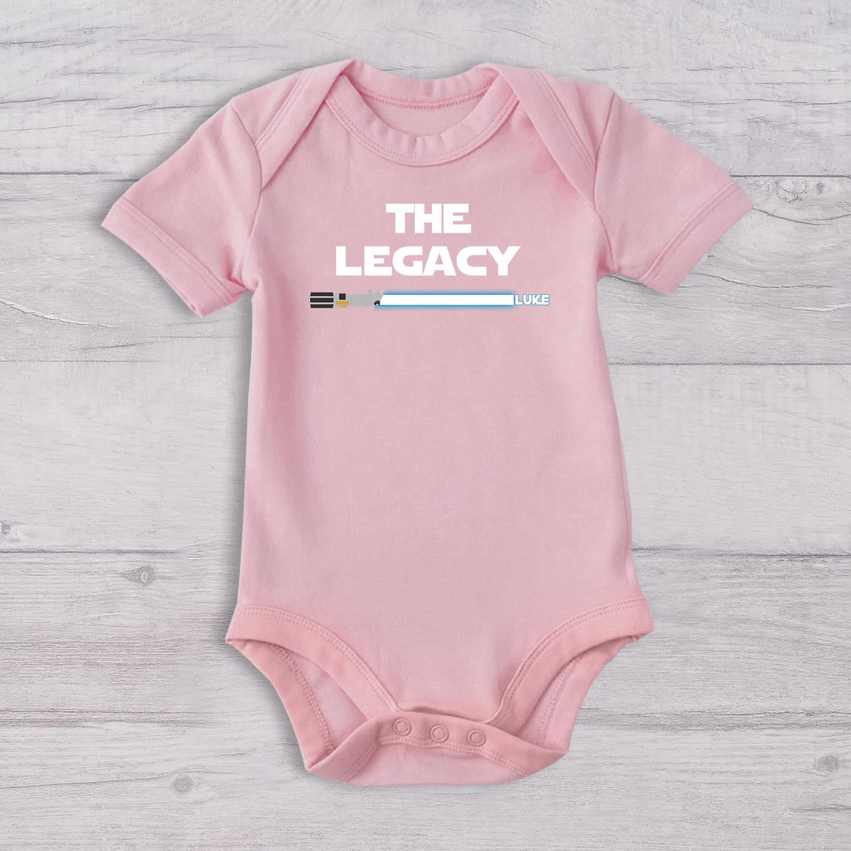 The Myth The Legend - Personalized Father T-shirt And Baby Onesie