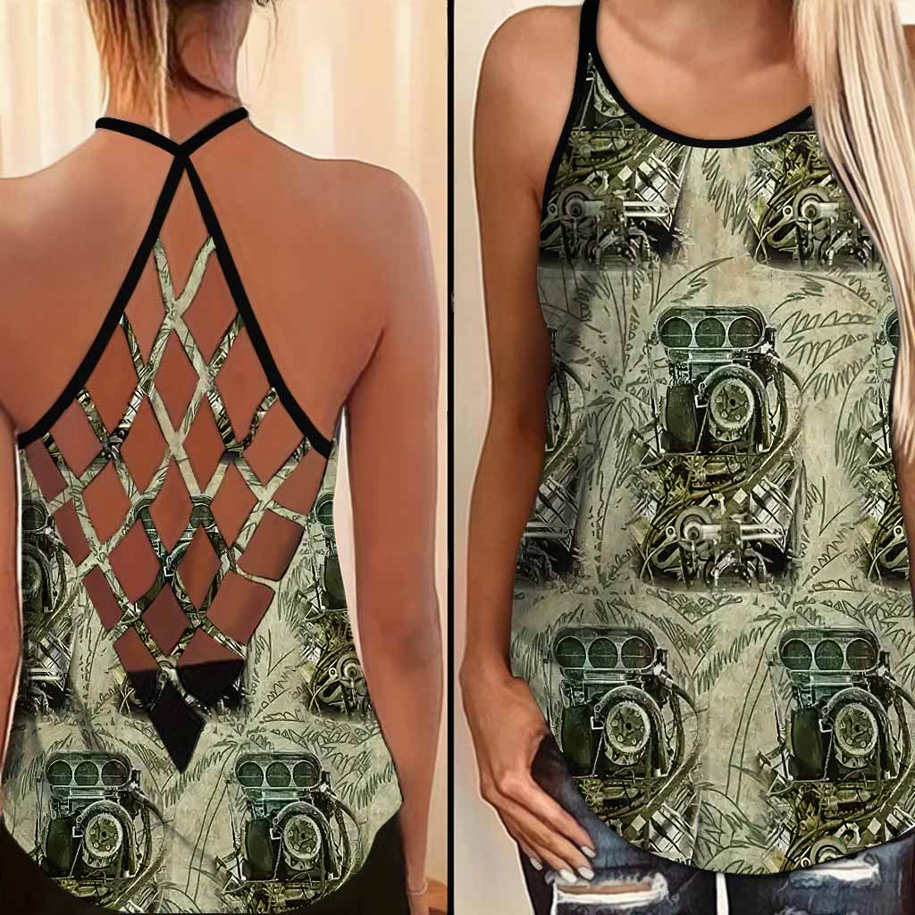 Love Racing Cross Tank Top