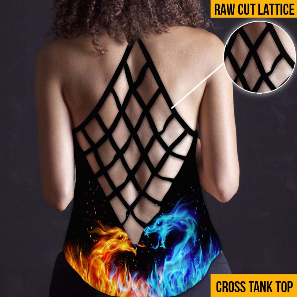 Cold Flame - Dragon Cross Tank Top