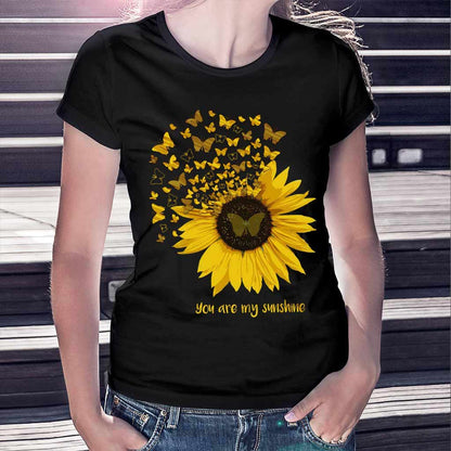 My Sunshine  - Butterfly T-shirt And Hoodie 082021