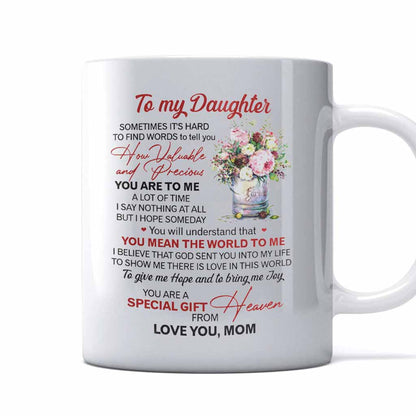 To My Daughter Mug 082021