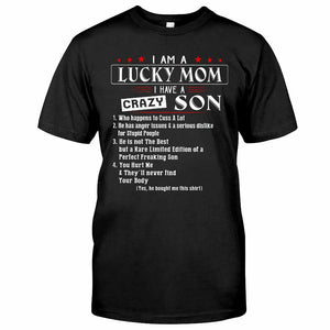 I Am A Lucky Mom  - Mother T-shirt And Hoodie 082021