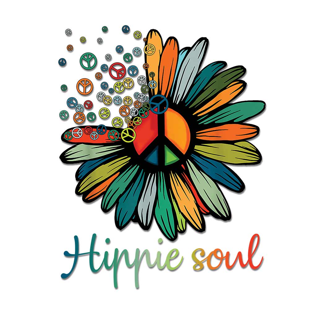Hippie Soul - Hippie Decal Full