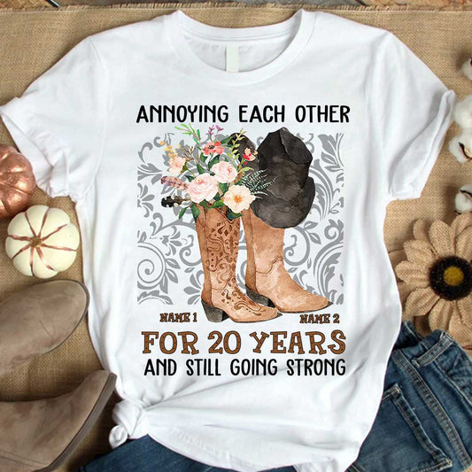 Annoying Each Other - Personalized Country Girl T-shirt and Hoodie