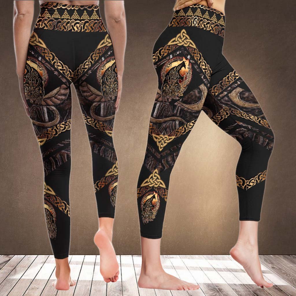 Wolf Inside Me - Viking Leggings