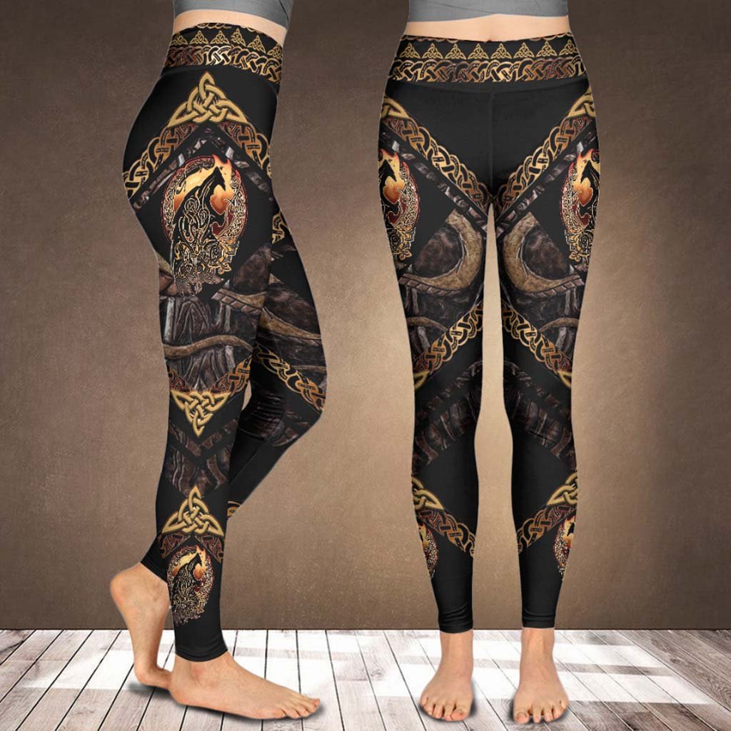 Wolf Inside Me - Viking Leggings