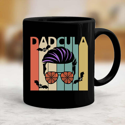 Dadcula - Personalized Halloween Father Mug