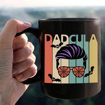 Dadcula - Personalized Halloween Father Mug