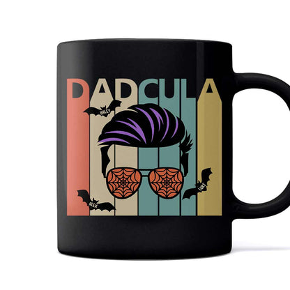 Dadcula - Personalized Halloween Father Mug