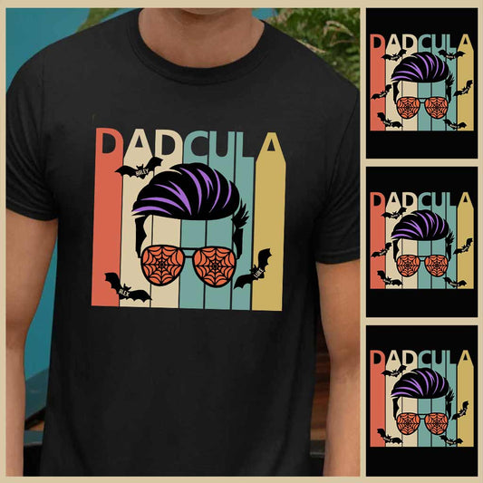 Dadcula - Personalized Halloween Father T-shirt and Hoodie