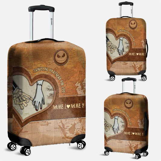 Traveling Partners - Personalized Nightmare Luggage Cover