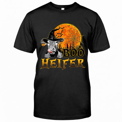 Boo Heifer - Halloween Cow T-shirt and Hoodie 102021