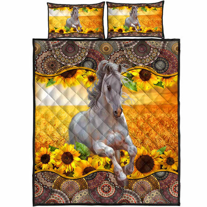 Horse Quilt Bed Set