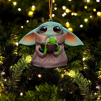 Give It To Me Baby - Christmas The Force Ornament (Printed On Both Sides)