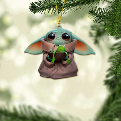 Give It To Me Baby - Christmas The Force Ornament (Printed On Both Sides)