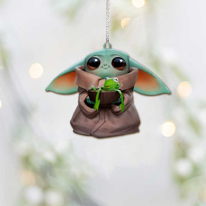 Give It To Me Baby - Christmas The Force Ornament (Printed On Both Sides)