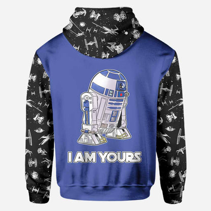 I'm Yours - Personalized The Force All Over T-shirt and Hoodie