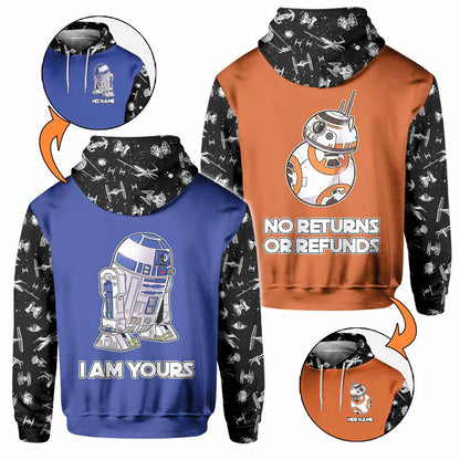 I'm Yours - Personalized The Force All Over T-shirt and Hoodie