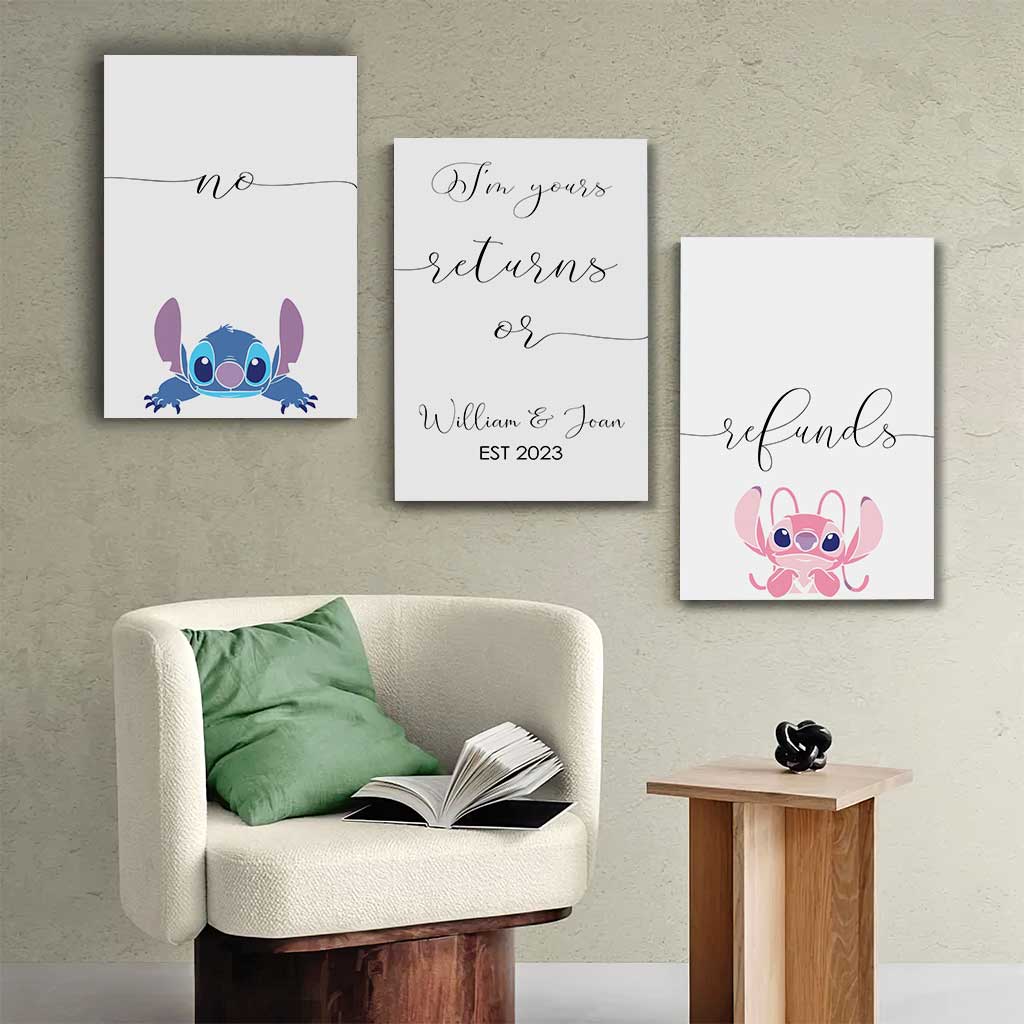 Years Of Magic - Personalized Ohana Poster & Canvas Set