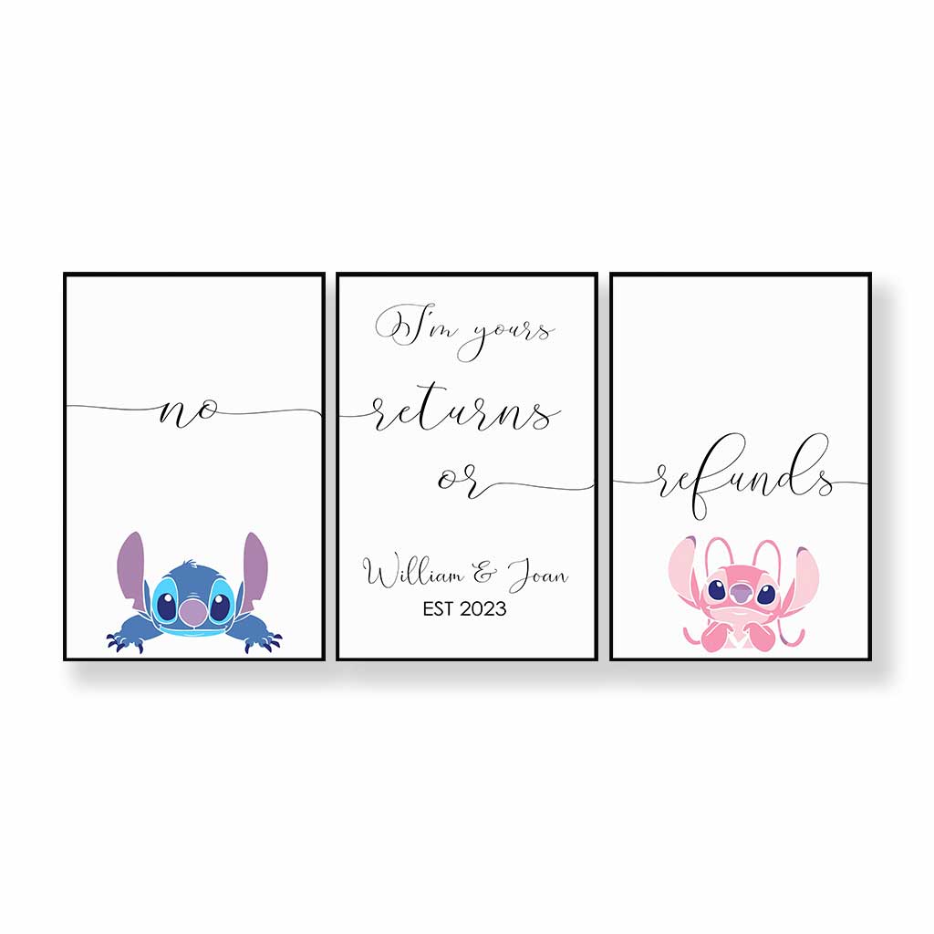 Years Of Magic - Personalized Ohana Poster & Canvas Set