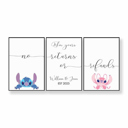 Years Of Magic - Personalized Ohana Poster & Canvas Set